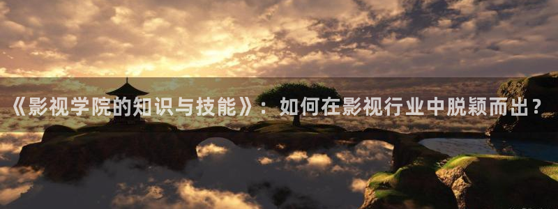 吉林南瓜：《影视学院的知识与技能》：如何在影视行业中脱颖而出？
